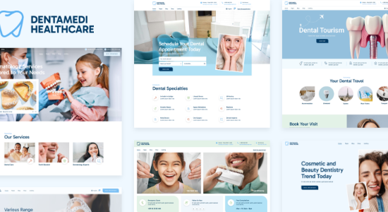 DentaMedi - Chủ đề WordPress cho phòng khám nha khoa & nha sĩ
