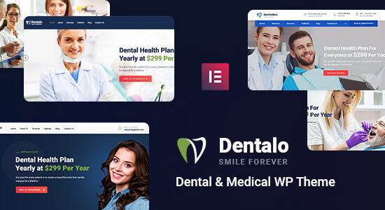 Dentalo - Chủ đề WordPress về sức khỏe y tế và nha khoa