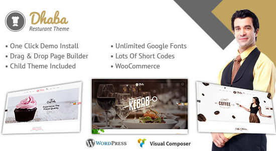 Dhaba - Chủ đề WordPress cho nhà hàng và quán cà phê