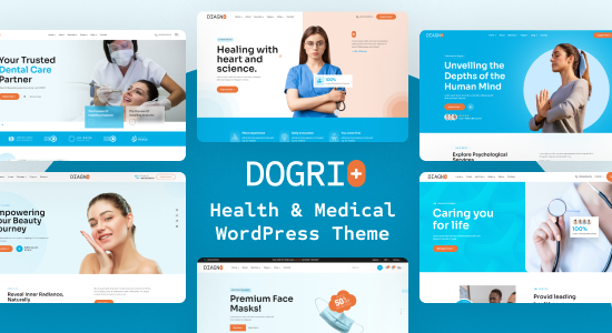 Dogri - Chủ đề WordPress về Dịch vụ Y tế & Sức khỏe