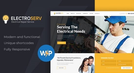 ElectroServ | Chủ đề WordPress về dịch vụ sửa chữa điện