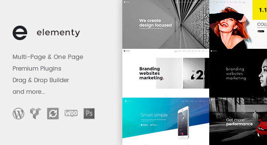 Elementy - Chủ đề WordPress đa năng một trang và nhiều trang