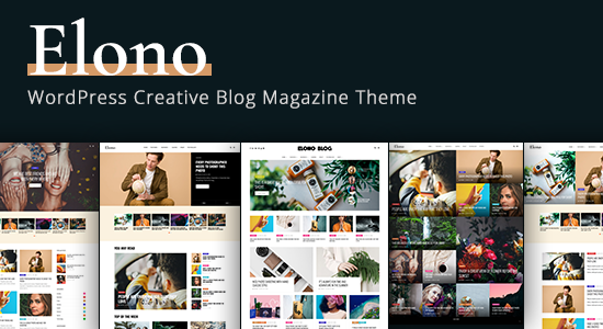 Elono - Chủ đề tạp chí blog WordPress