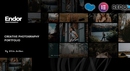 Endor - Chủ đề WordPress danh mục đầu tư nhiếp ảnh sáng tạo