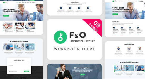 F&O - Chủ đề WordPress Tư vấn Tài chính