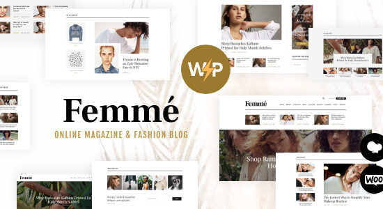 Femme - Chủ đề WordPress cho Blog & Tạp chí Thời trang + RTL