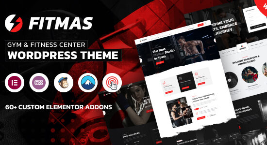 Fitmas - Chủ đề WordPress cho phòng tập thể dục & trung tâm thể hình