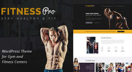 Fitness Pro - Chủ đề WordPress cho phòng tập thể dục