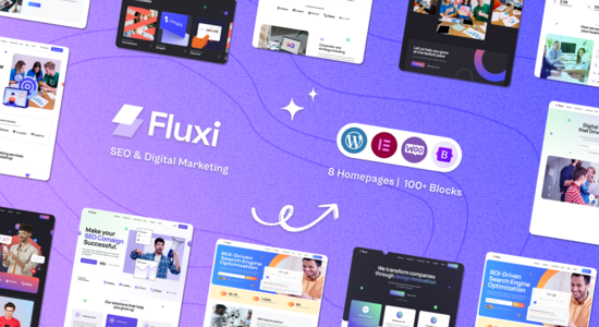 Fluxi - Chủ đề WordPress của Cơ quan tiếp thị kỹ thuật số SEO