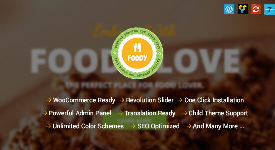 Foody - Chủ đề WordPress về nhà hàng/quán cà phê, công thức nấu ăn phản hồi