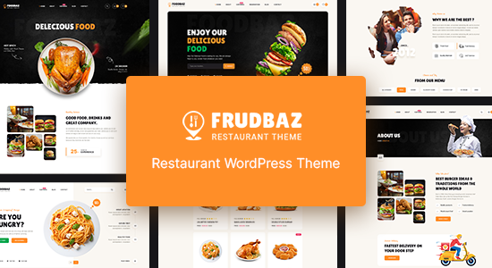 Frudbaz - Chủ đề WordPress nhà hàng