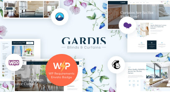 Gardis | Chủ đề WordPress về rèm cửa và màn cửa