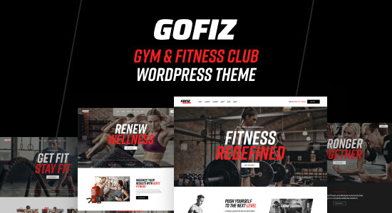 GoFiz - Chủ đề WordPress của Câu lạc bộ thể dục & thể hình