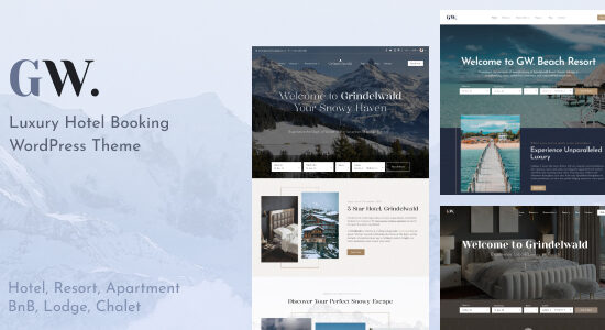 Grindelwald - Chủ đề WordPress Đặt phòng khách sạn