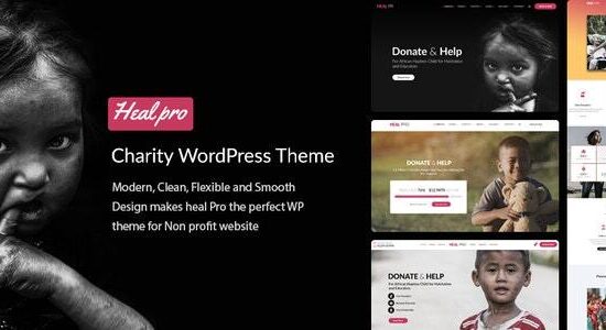 Heal Pro- Chủ đề WordPress từ thiện đa năng