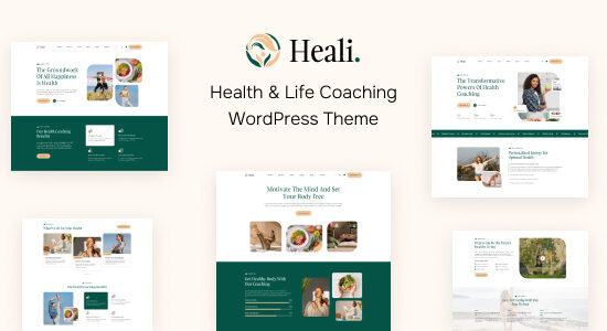 Heali - Chủ đề WordPress về huấn luyện sức khỏe