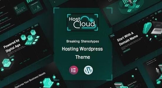 HostCloud | Chủ đề WordPress về công nghệ đám mây và lưu trữ WHMCS.