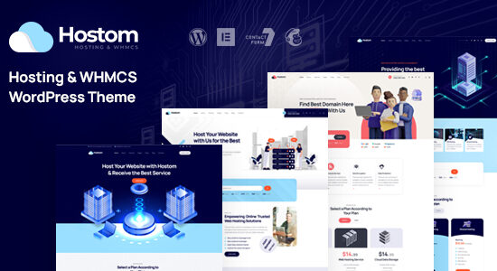 Hostom - Web Hosting & Chủ đề WordPress WHMCS