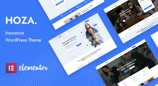 Hoza - Chủ đề WordPress bảo hiểm