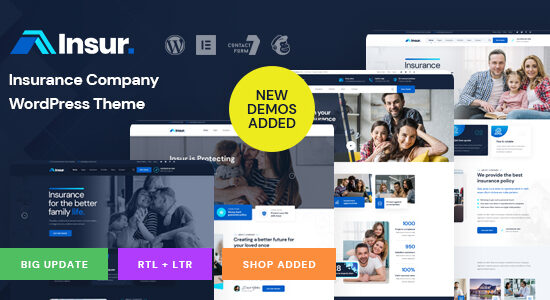 Insur - Chủ đề WordPress của công ty bảo hiểm
