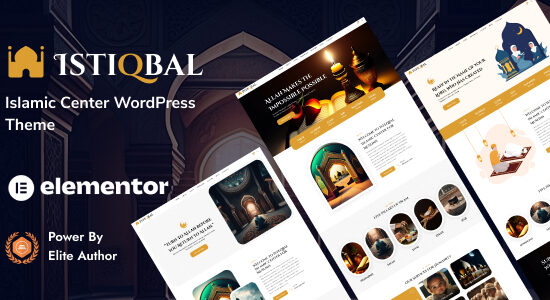 Istiqbal - Chủ đề WordPress cho Trung tâm Hồi giáo & Nhà thờ Hồi giáo