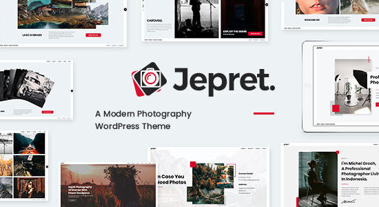 Jepret | Chủ đề WordPress Nhiếp ảnh Hiện đại