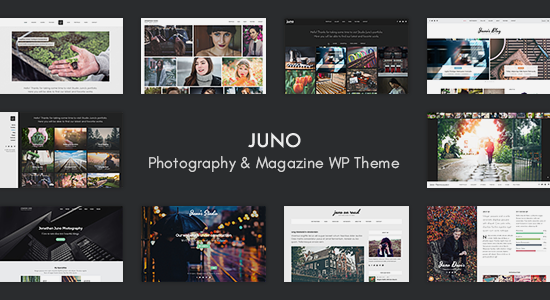 Juno – Chủ đề WP về Nhiếp ảnh & Tạp chí