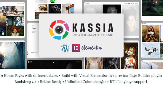 Kassia - Chủ đề WordPress về nhiếp ảnh