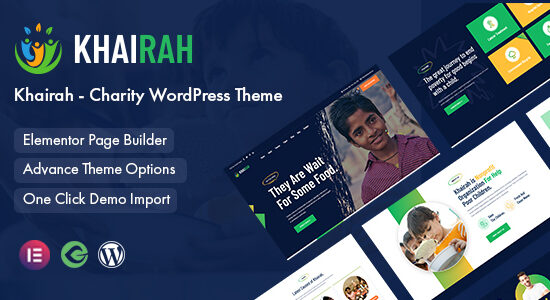 Khairah - Chủ đề WordPress từ thiện