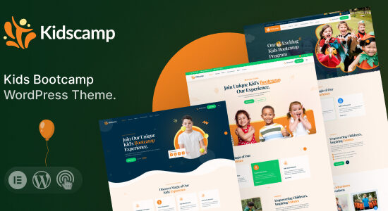 Kidscamp - Chủ đề WordPress Trại huấn luyện trẻ em