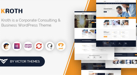 Kroth - Chủ đề WordPress Kinh doanh/Tư vấn