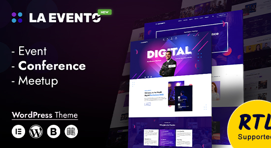 La Evento - Một chủ đề WordPress về sự kiện có tổ chức