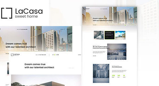 LaCasa – Chủ đề WordPress trang trí nội thất & ngoại thất
