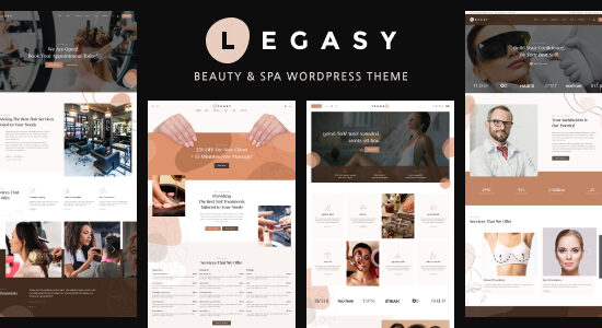 Legasy - Chủ đề WordPress về làm đẹp và spa