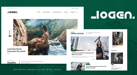 Logen - Chủ đề WordPress cho tạp chí và blog