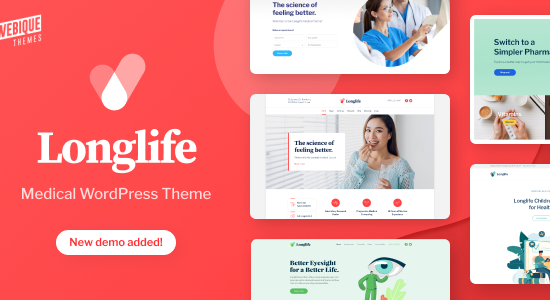 LongLife - Chủ đề WordPress Y khoa