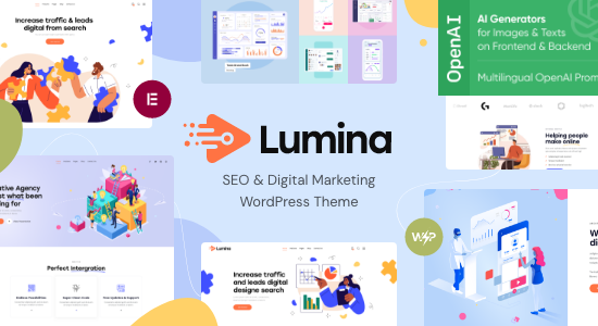 Lumina - Chủ đề WordPress của Cơ quan sáng tạo