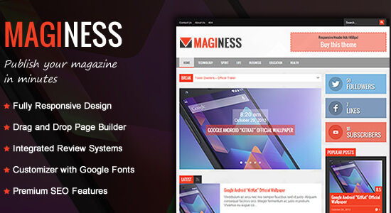 Maginess – Chủ đề WordPress Tạp chí Linh hoạt