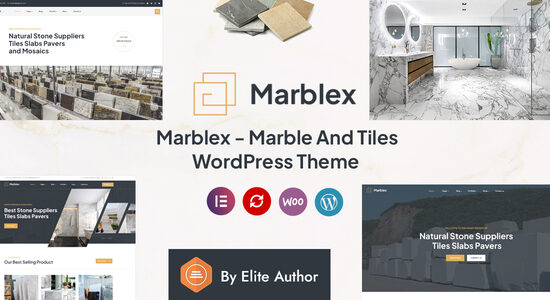 Marblex - Chủ đề WordPress về đá cẩm thạch và gạch