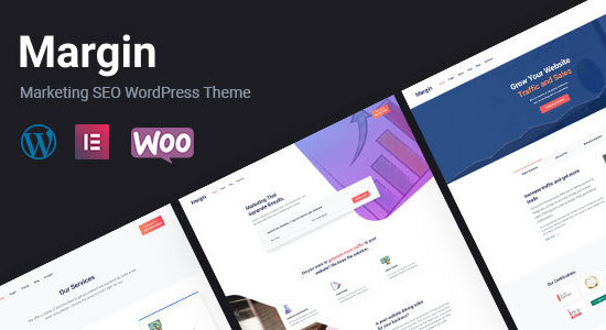 Margin | Elementor Marketing SEO RTL WordPress Theme