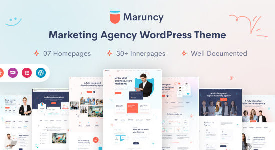 Maruncy - Chủ đề WordPress của Cơ quan Tiếp thị