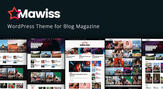 Mawiss - Chủ đề tạp chí blog WordPress