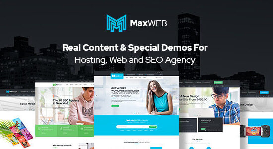 MaxWeb - Chủ đề WordPress cho Cơ quan SEO & Lưu trữ