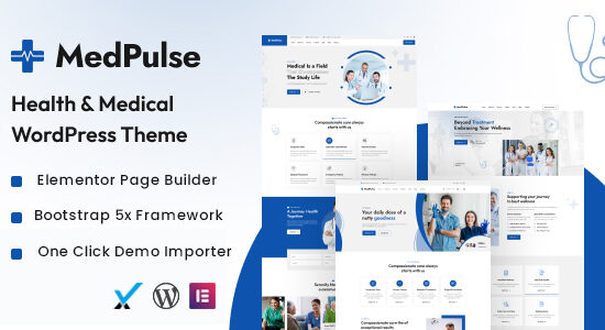 MedPulse - Chủ đề WordPress về sức khỏe & y tế