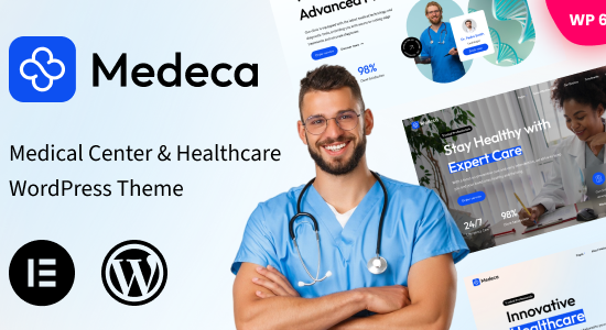 Medeca - Chủ đề WordPress về Trung tâm Y tế & Chăm sóc sức khỏe