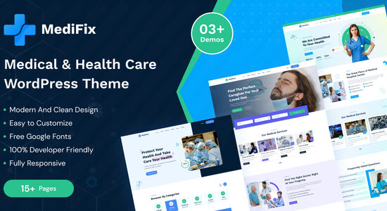 MediFix - Chủ đề WordPress về Y tế & Chăm sóc sức khỏe