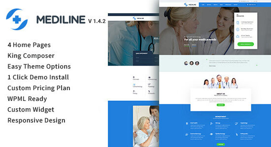 Mediline - Chủ đề WordPress Y tế & Sức khỏe