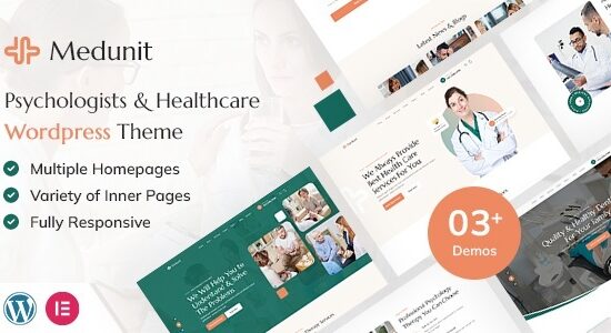 Medunit | Chủ đề WordPress về Tâm lý & Chăm sóc sức khỏe