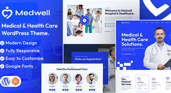 Medwell | Chủ đề WordPress Y tế & Chăm sóc sức khỏe