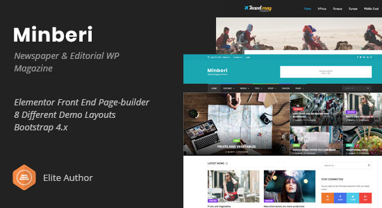 Minberi - Chủ đề WordPress cho báo chí và biên tập